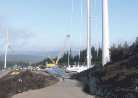Turbină eoliană şi instalaţie de biogaz la Ion Corvin